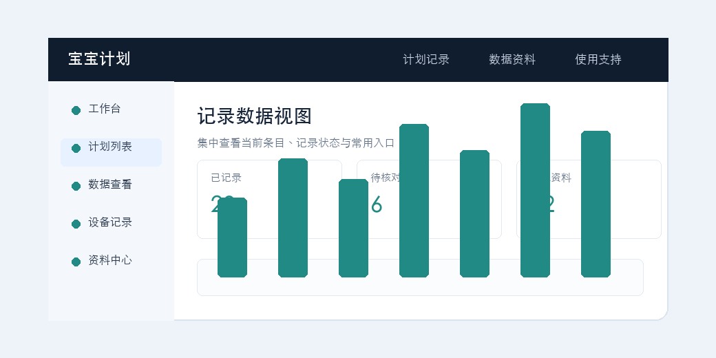 功能资料软件界面